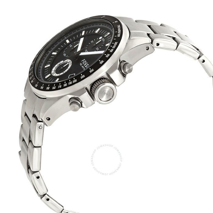 Чоловічий годинник Fossil Decker Chronograph Black Dial Men's Watch CH2600IE