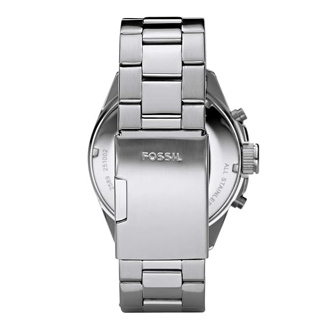 Чоловічий годинник Fossil Decker Chronograph Black Dial Men's Watch CH2600IE
